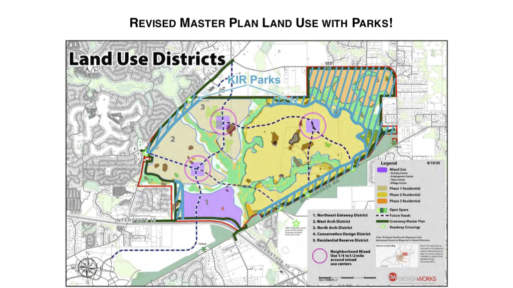 Keep It Rural - Welaunnee Arch Master Plan Map